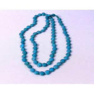Buy cheap Long lines of light blue turquoise necklace from wholesalers
