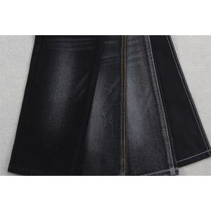 Buy cheap 70/71 10.5 Once 100% Cotton Black Denim Fabric For Jeans from wholesalers