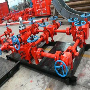 API 16C Wellhead Assembly Choke Manifold 15000Psi Manual / Hydraulic