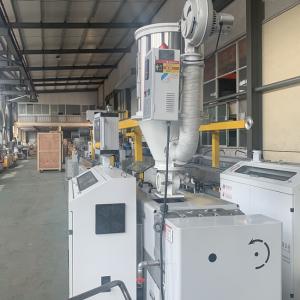 Buy cheap 150kg/H Plasticization PVC Polyethylen Extrusion Line Single Screw from wholesalers