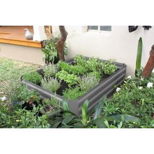 Buy cheap 120x60x30cm Anti-Rusting Raised Metal Square Raised Garden Bed Kit from wholesalers