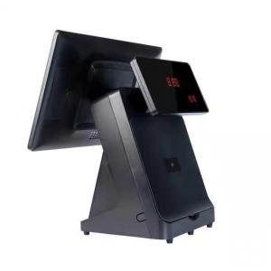 Buy cheap 15.6" Touch Screen POS Machine with 80mm Built-in Printer and 11.6" VFD Customer Display from wholesalers