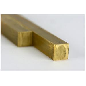 Lead Free Square Brass Rod , Yellow Brass Square Bar With Hpb60-3, Hpb59-1 ,