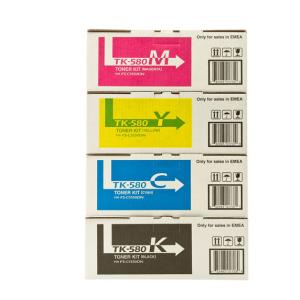 Buy cheap Kyocera TK580 BK Ecosys Toner Pack 4 Compatible Ecosys P6021 / P6021CDN Printer from wholesalers