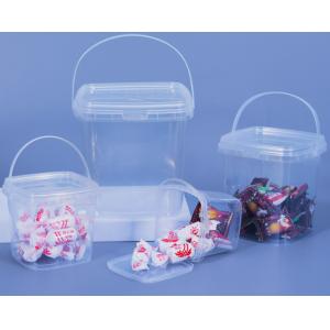 Buy cheap Translucent Plastic Pail With Printing IML / Thermal Transfer / Screen Printing from wholesalers