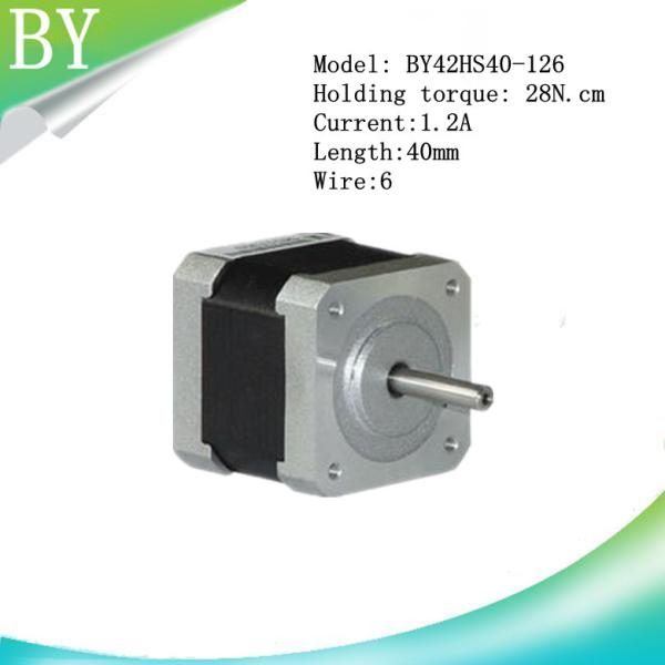 NEMA17 BY42HS40-126 28N.cm 1.2A 6wires stepping motor