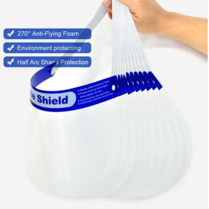 Buy cheap Anti Fog Clear Splash Face Shield , Disposable Plastic Face Shield from wholesalers