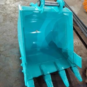 Q355B Q690 Kobelco SK125 Excavator Crushing Bucket Customized