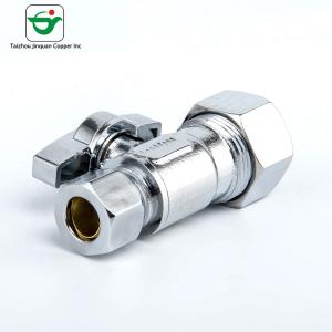 Buy cheap FEM 3/8X3/8 Inch Angle Stop Shut Off Valve from wholesalers