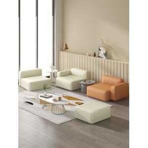 Buy cheap Living Room OEM Leather Sectional Sofa Set 60*75cm Multi Color from wholesalers