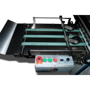 PLC Automatic Cross Fold Paper Folding Machine Gear Driving 200m/Min Industry