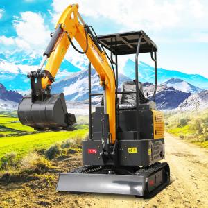 Buy cheap 1.2ton Mini Hydraulic Crawler Excavator from wholesalers