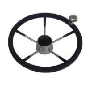 Buy cheap STAINLESS STEEL WHEEL WITH PVC FOAM & KNOB 5-SPOKE from wholesalers