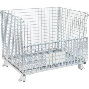 Buy cheap Durable Wire Mesh Container Foldable Portable Mesh Pallet Cages from wholesalers