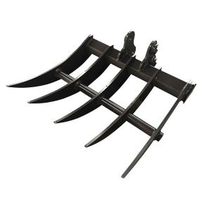 Buy cheap High Rigidity HIGHTOP Mini Excavator Rake Attachment 12.35kg from wholesalers
