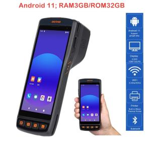 Portable Handheld Terminal Android Reader Barcode PDA Printer Scanner for