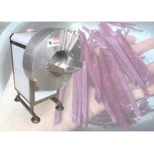 Buy cheap Mustard Shredding Vegetable Processing Machine Kohlrabi Strip Cutting Equipment from wholesalers