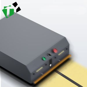 Buy cheap 0-40°C Environment AGV Automated Guided Vehicle Trackless Transfer Cart with Battery Power Source from wholesalers