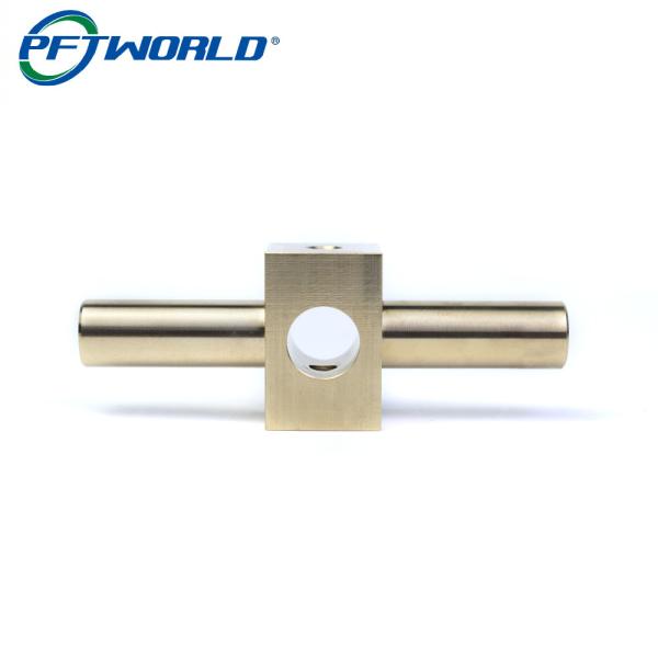 Buy cheap Custom Component CNC Brass Parts CNC Turning Milling Service from wholesalers