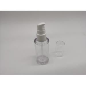 Buy cheap Pearly Luster 30ml Transparency Plastic Cosmetic Bottles from wholesalers