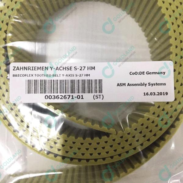 SMT pick and place mchine spare parts 00362671-01 Y-axis belt S-27HM for Siemens/Siplace/ASM SMT machine