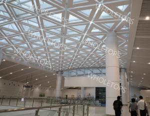 China Triangle Special Shaped 3003 Aluminum Ceiling Panel For Airport Terminal on sale
