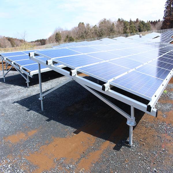 Buy cheap All Aluminum Flat Roof Solar System With Adjustable Angle from wholesalers