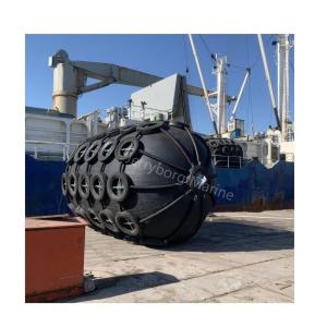 Yokohama Type Pneumatic Marine Rubber Fender/Bumper/Defense With Chain and Tyre