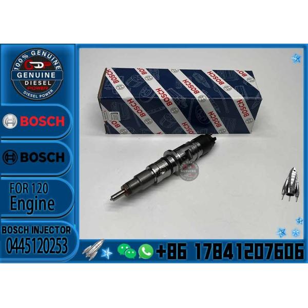 City Bus Diesel Engine Assembly Spare Parts Fuel Injector Nozzle 0433172205 5263313 0445120253