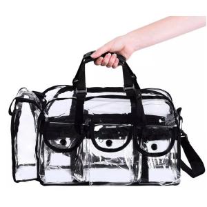 Shoulder Bag Makeup Organizer Toiletry Bag 7 External Pockets,Travel Makeup