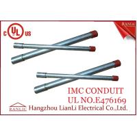 Buy cheap Hot Dip Rigid Intermediate Metal Conduit IMC Conduit Pipe 1/2" to 4" UL Listed product