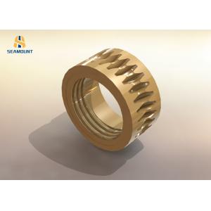 Customized Precision Tin Bronze Bushing , Flange Copper Bushing