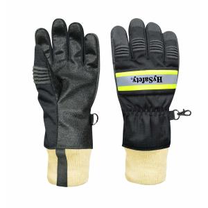 Buy cheap Kevlar Knit cuff EN659 certified Firefighter Gloves with Moisture Barrier and Reflective Strap  and EN388 4X43F from wholesalers