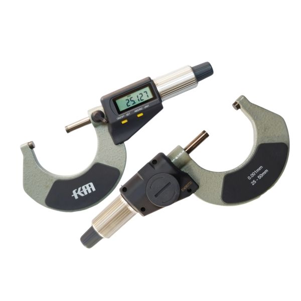 Quality High Accuracy 25-50mm/1-2" Best Selling Electronic Outside Micrometer for Precision Machining and Control for sale