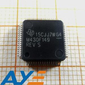 Buy cheap 16 bit Microcontroller IC Electronic Components MSP430F149IPMR 2KB product