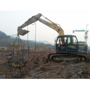 Buy cheap KP380A Round Hydraulic Pile Breaker Construction Equipment For Concrete Pile Crushing from wholesalers