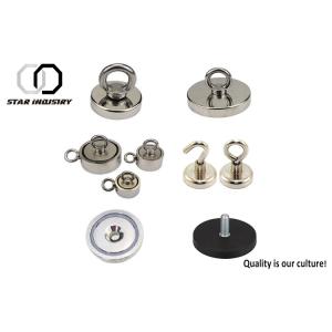 Buy cheap Complete Magnet Fishing Kit - Double Side POT Magnet 1000LBS Pulling Force - Included Grappling Hook from wholesalers