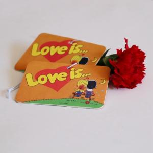 Buy cheap Square Shape Scented Paper Air Fresheners Hanging In Home Office from wholesalers