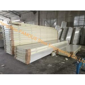 Prefabricated Double Temperature Cold Room Panel Half Freezer And Half