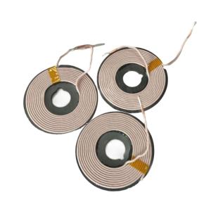 Customized Qi cooper wire charger receiver wireless charging coil