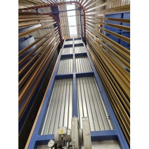 Buy cheap Spraying Rinsing Flexible Control System Full-Automatic Vertical Powder Coating Line for Aluminum Profiles from wholesalers