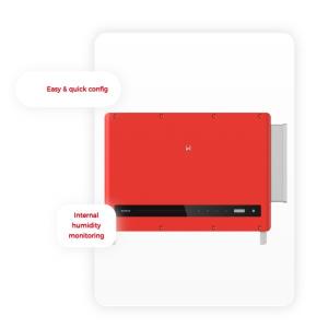 Buy cheap GW73KLV-HT 73kW Three phase on grid solar inverter Goodwe On Grid Inverter commercial industrial solar inverter from wholesalers