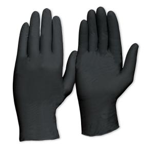 Buy cheap Protective Medium Small Blue Nitrile Gloves Short Sleeve from wholesalers