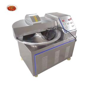 China Industrial meat bowl cutter meat bowl cutter 500kg electric sausage meat cutter bowl chopping machine on sale