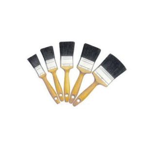 Buy cheap Natural Black Bristle Paint Brush Double Boiled 60mm 80mm product