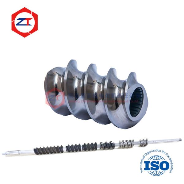 Quality Stainless Steel Modular Twin Screw Elements for Extrusion Machine ISO9001 Certified for sale