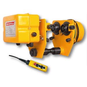 China Safety 3 Phase Electric Push Travel Trolley 500kg - 5000kg Chain Block Trolley on sale