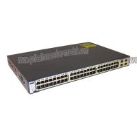 China Cisco Ethernet Switch Cisco WS-C3750G-48TS-E High Speed EmI 48 Port Excellent Scalability for sale
