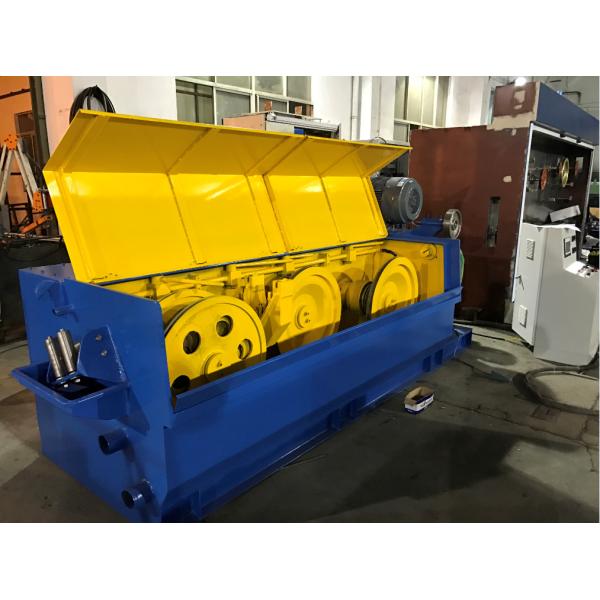 13DLA Aluminium Rod Breakdown Machine With Annealer , Double Spoolers , Large Drawing Machine