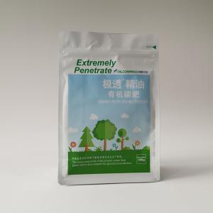 Buy cheap VMPET 500g 7 Inch Fertilizer Packaging Bag , Flat Bottom Pouch With Zipper product